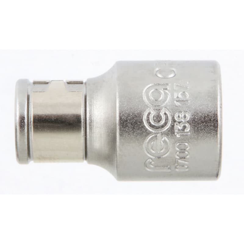 RECA 3/8" bit adapter, 3/8" x 1/4" bits
