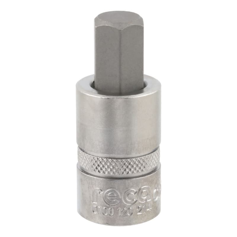 RECA 1/2" hexagon socket wrench insert, 14 mm x 60 mm hexagon socket