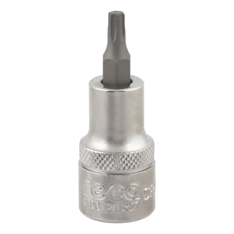 RECA 1/2" TX socket wrench insert, TX socket, 27 mm x 60 mm TX