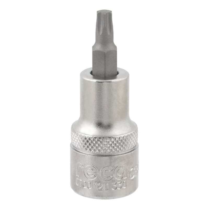 RECA 1/2" TX socket wrench insert, TX socket, 30 mm x 60 mm TX