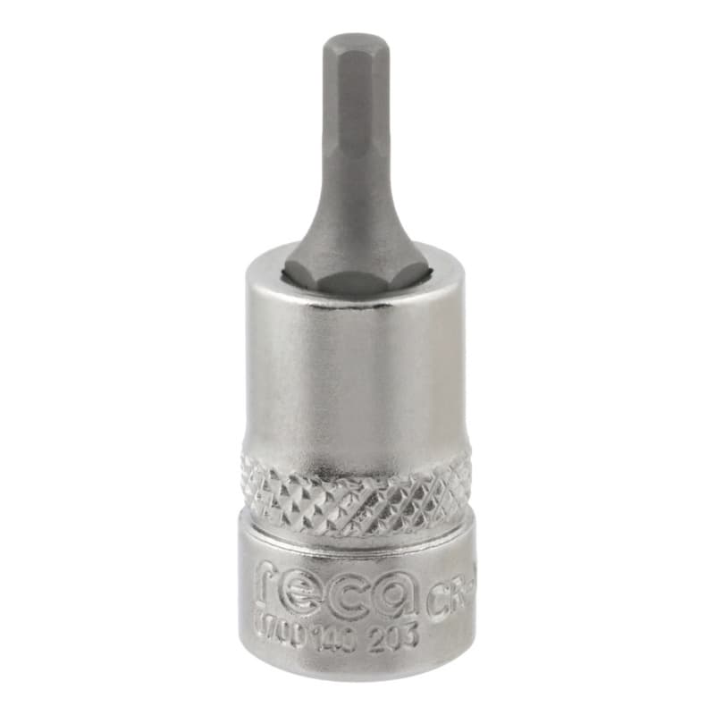 RECA 1/4'' screwdriver bit, 3 mm hexagon socket