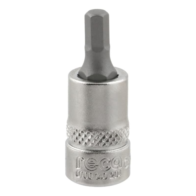 RECA 1/4'' screwdriver bit, 4 mm hexagon socket