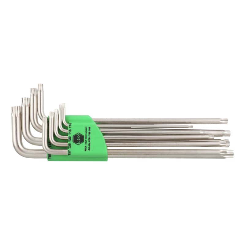 RECA TX T-handle wrench set, 9-piece, long version