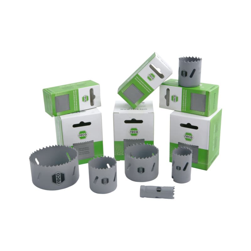 Extreme hole saw, HSS-Co8 bimetal, 12-piece universal set