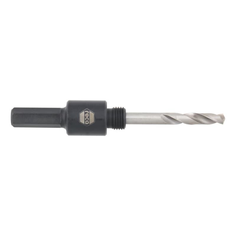 A1 mount for hole saw 14-30 mm, 9.0 mm hexagonal shank