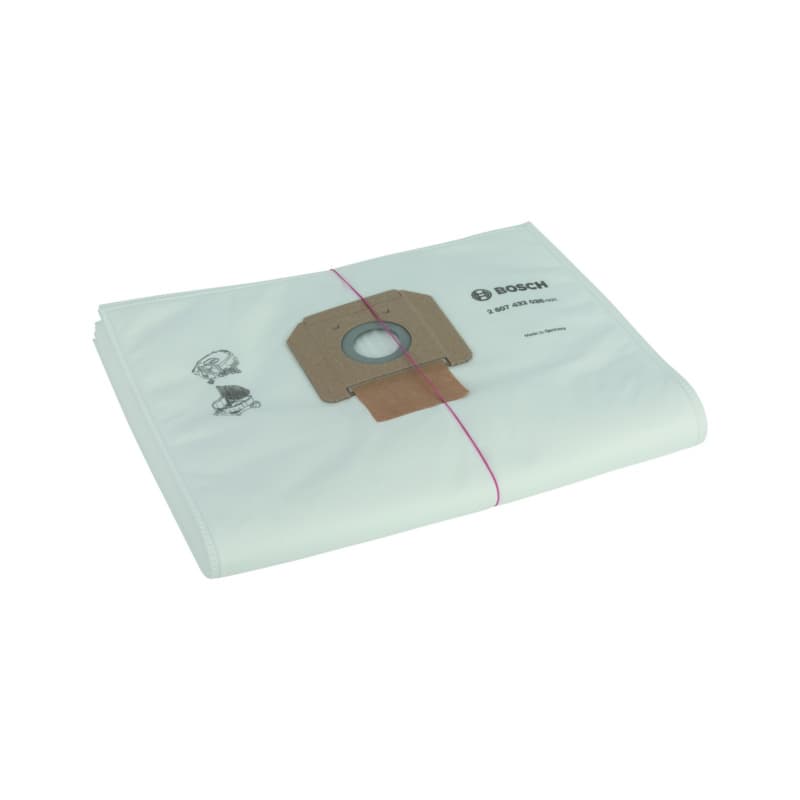 Bosch fleece vacuum cleaner bag for GAS 55 / 5 pcs. org. no. 2607432038