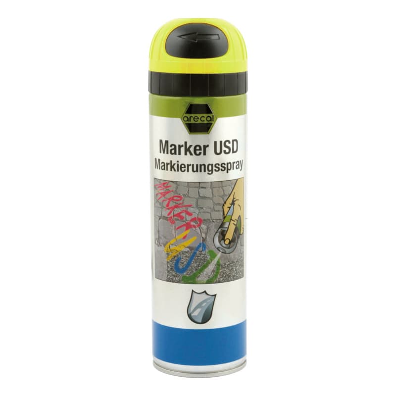 arecal Marker USD marking spray, yellow 500 ml