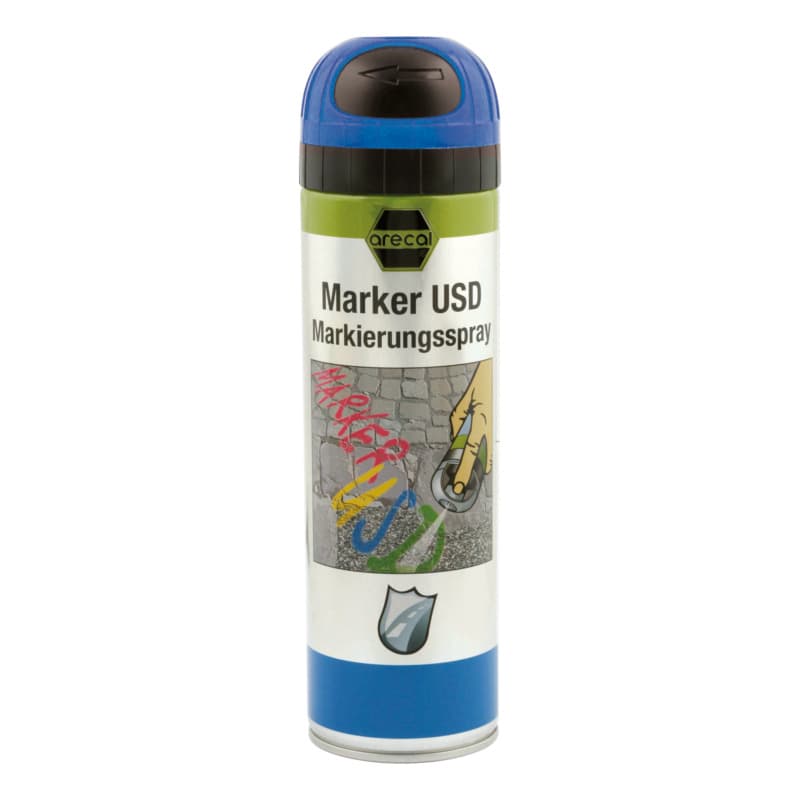 arecal Marker USD marking spray, blue 500 ml