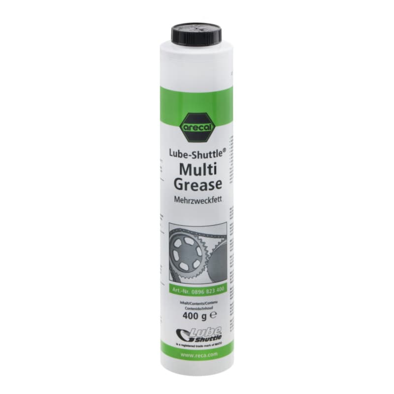 arecal universal lube shuttle grease cartridge, lithium-saponified grease 400g