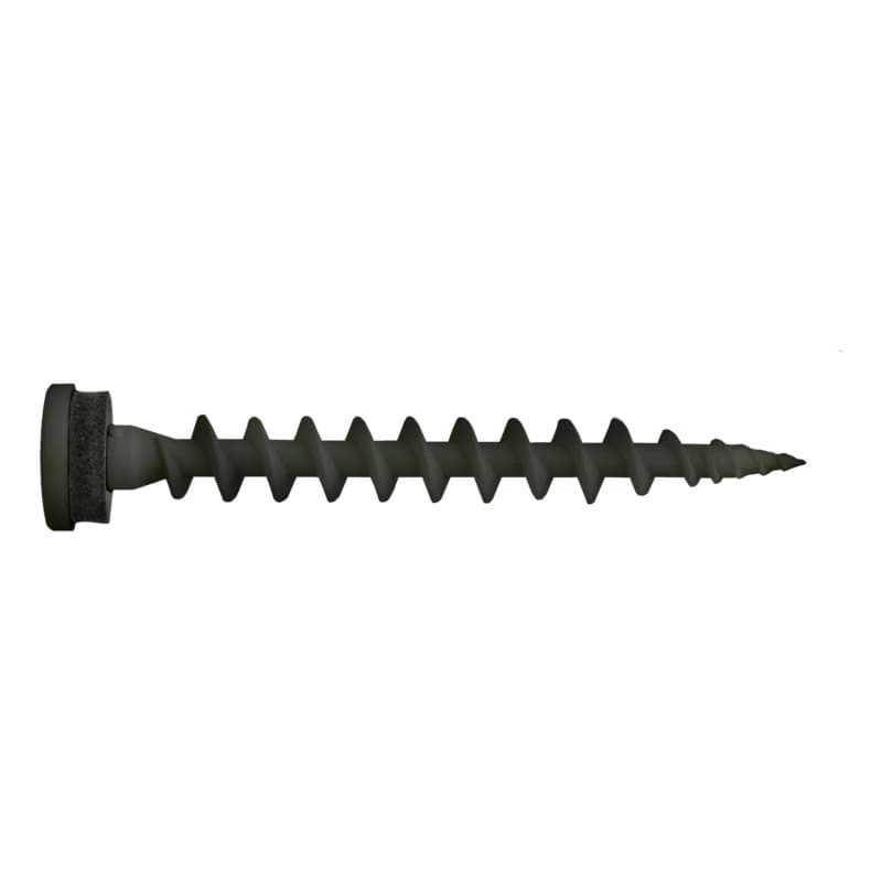 IPS Insulated panel screw Traffic black, RAL 9017, TX 25 80 mm