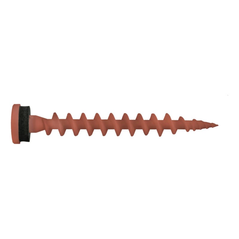 IPS Insulated panel screw Copper brown, RAL 8004, TX 25 80 mm