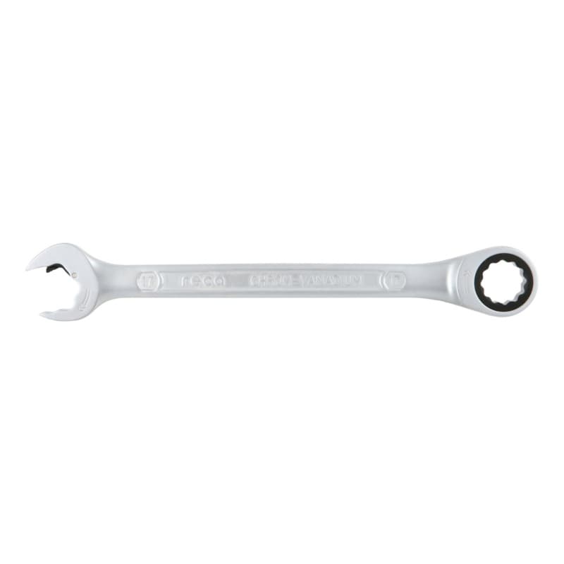 RECA Varius Plus ratchet spanner with jaw ratchet function AF 17