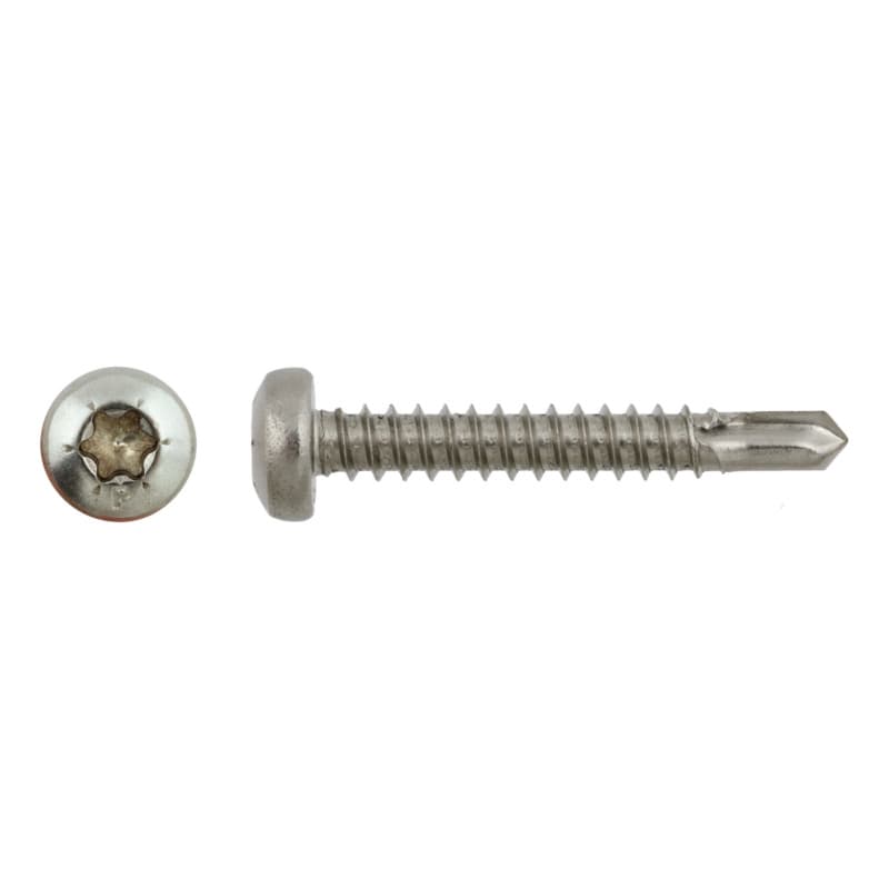 sebS drilling screw, pan head, sim. to DIN 7504-N, A2, TX 25, 4.8 x 50