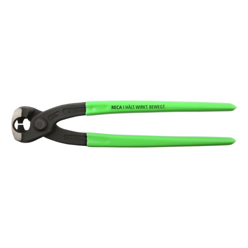 RECA ear clamp pliers, dip-insulated, with side pressing nose 220 mm