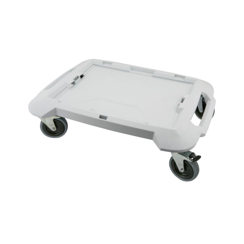 Rollers for RECA Boxx, 4 castors, 2 with locking brake 646 x 492 x 184 mm