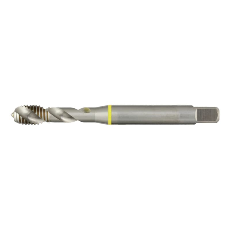 Machine tap, DIN 371/C, HSS-Co, yellow ring, blind hole M3