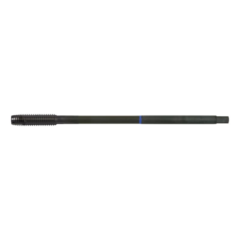 Machine tap, extra long, HSS-Co, blue ring, through hole, M5