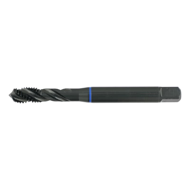 Machine tap, DIN 371/C, HSS-Co, blue ring, blind hole M2