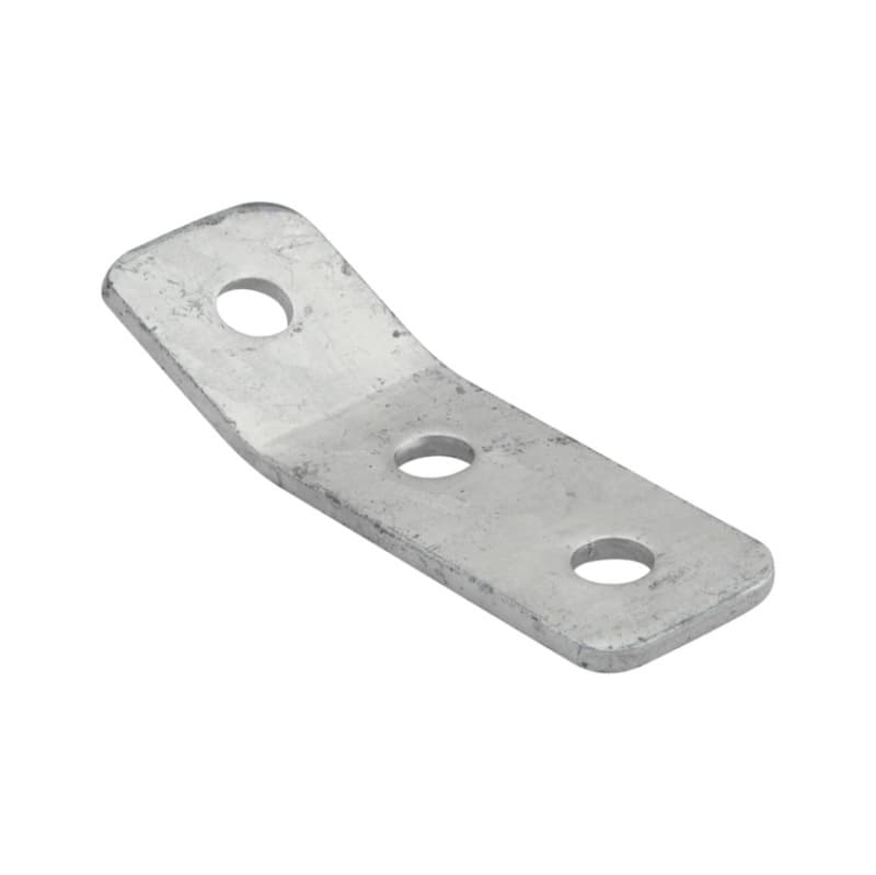 recamo toothed angle bracket, zinc-plated, 135°, 110x100 mm