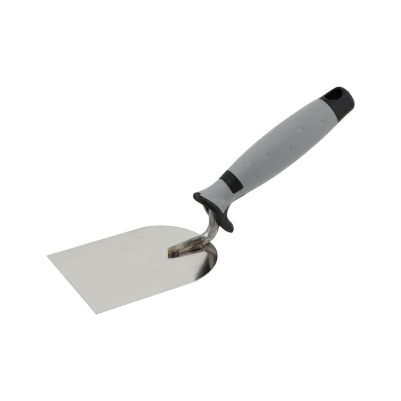 Plastering trowel, stainless steel/2C soft handle, 40 mm