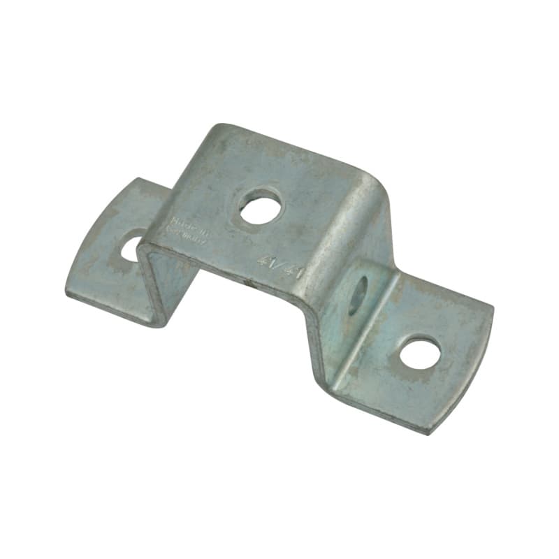 recamo rail bracket for toothed mounting rail, type 21, galvanised M 10
