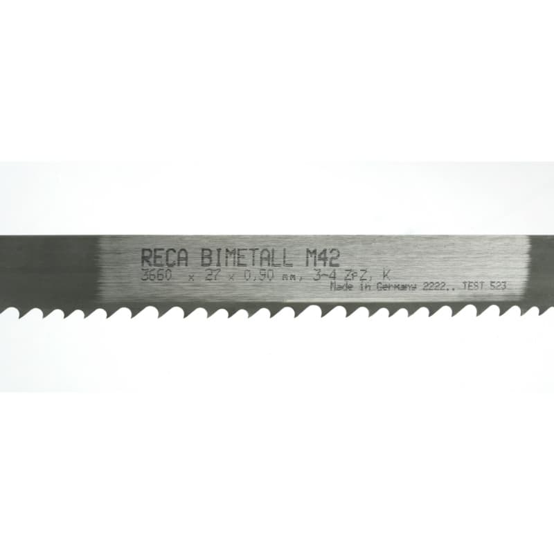Bandsaw blade bimetal M42 teeth per inch: 5-8 2450 x 27 x 0.9 mm