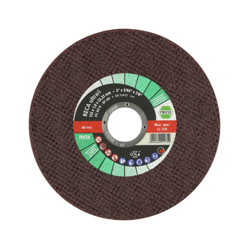 ultra/i cutting disc for INOX, straight, 115 x 1.0 x 22.23 mm