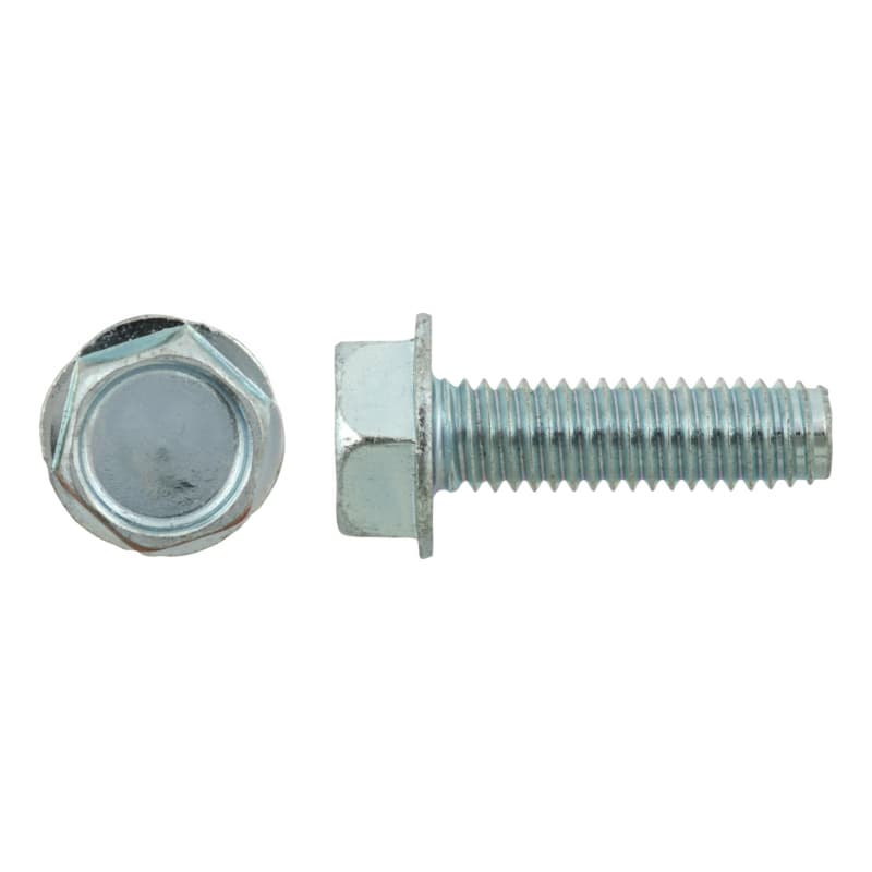 Self-tapping screw, hexagonal sim. DIN 7500-DE galvanised, AF 8 M5 x 12