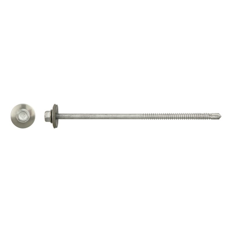 sebSta hexagon-head drilling screw, bimetal, A2/steel, RUSPERT®, 6.3 x 100
