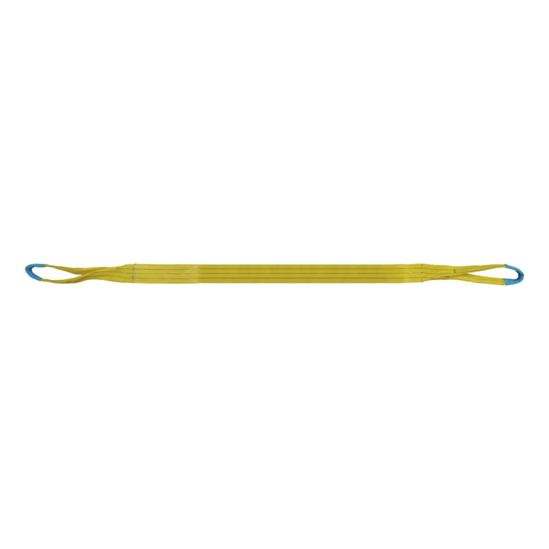Lifting strap, 3000 kg, yellow, length: 2 m, width: 90 mm