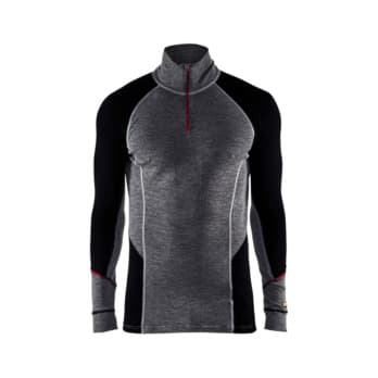 Base Layer Top Zip XWARM 100% Merino Wool 4699 173