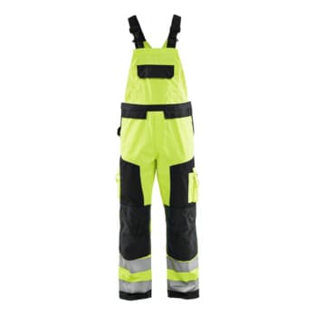 High-visibility dungarees