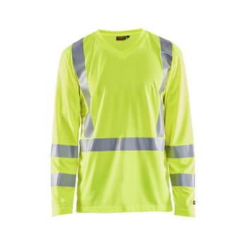 Long-Sleeve Hi-Vis Shirt UV Protection 3383 1011