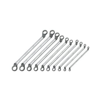 RECA double box-end wrench sets depressed centre