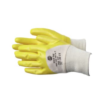 Protective glove nitrile