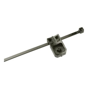 Cable tie mounting