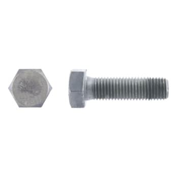 DIN 933, strength class 8.8, hot-dip galvanised