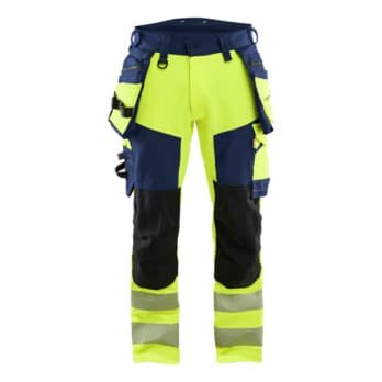 1122 1648 Waistband trousers HiVis 4-way-stretch