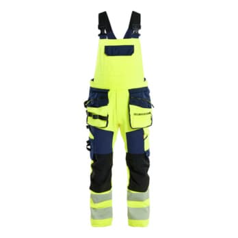 2626 1648 Dungarees 4-way stretch high vis