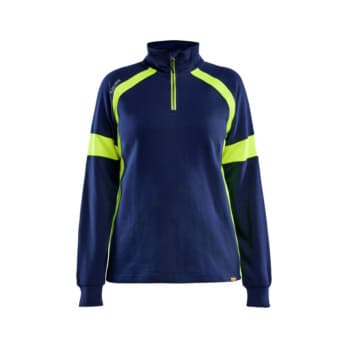 3566 1158 Women's sweatshirt with HiVis