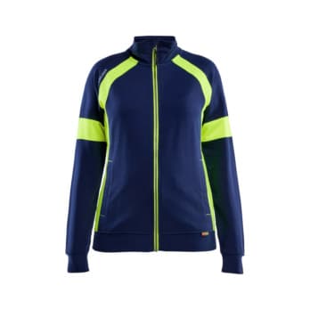 3568 1158 Women's HiVis Zip sweatshirt