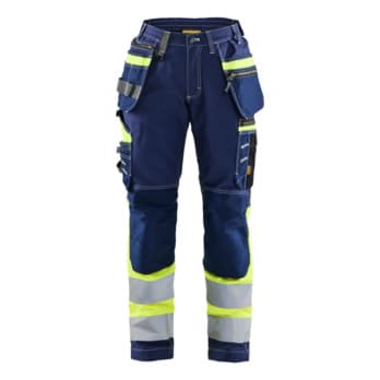 7196 1370 Damen HiVis Bundhose mit Stretch