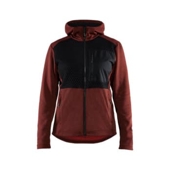 3542 2533 Damen Kapuzensweater mit Reißverschluss