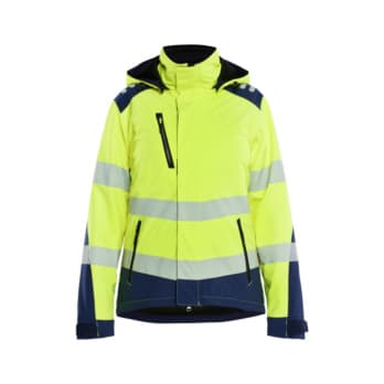 4401 2513 Women's winter jacket softshell HiVis