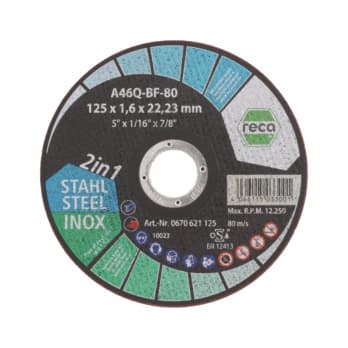 Cutting disc 2in1 1.6 mm