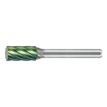 Carbide bur ultra cylindrical shape without end cut