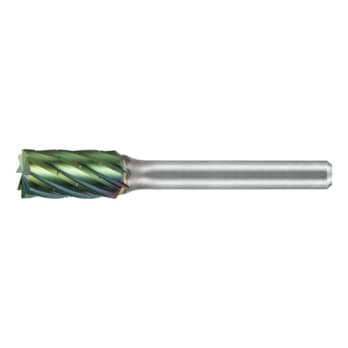 Carbide bur ultra cylindrical shape with end cut