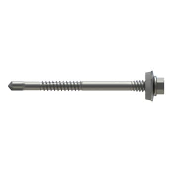 Hexagon head sandwich for steel long drill tip