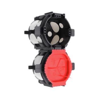 Flush-mount quick installation socket