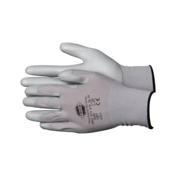 Assembly glove Mechanic PU grey